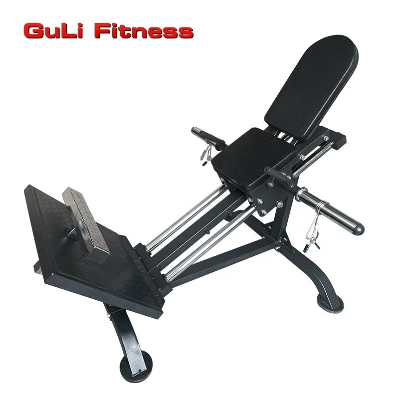 レッグカールマシン Guliフィットネスレッグカールマシンシート45度レッグプレス