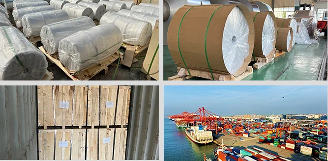 Manufacturers Price 8011 11 14 80 Micron 30cm Aluminium Jumbo Roll Material Aluminum Foil Aluminum Coil