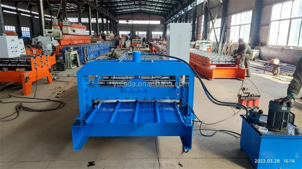 America US Type AG PBR and Rib Roofing Panel Steel Roll Forming Machine