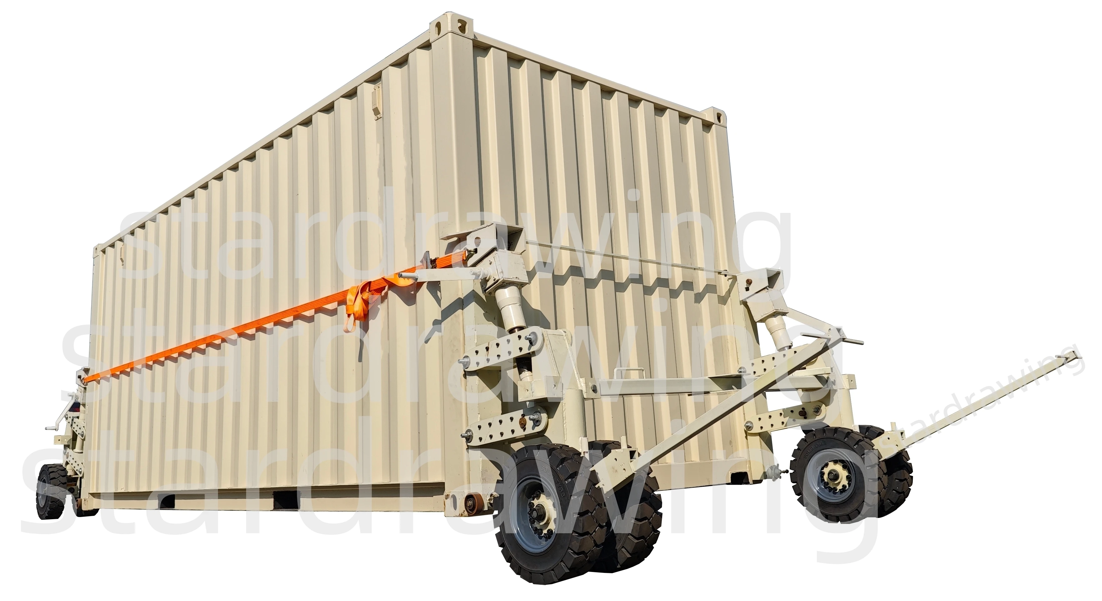 SS ISO Shipping Container Lifting Jack System with 15ton Load