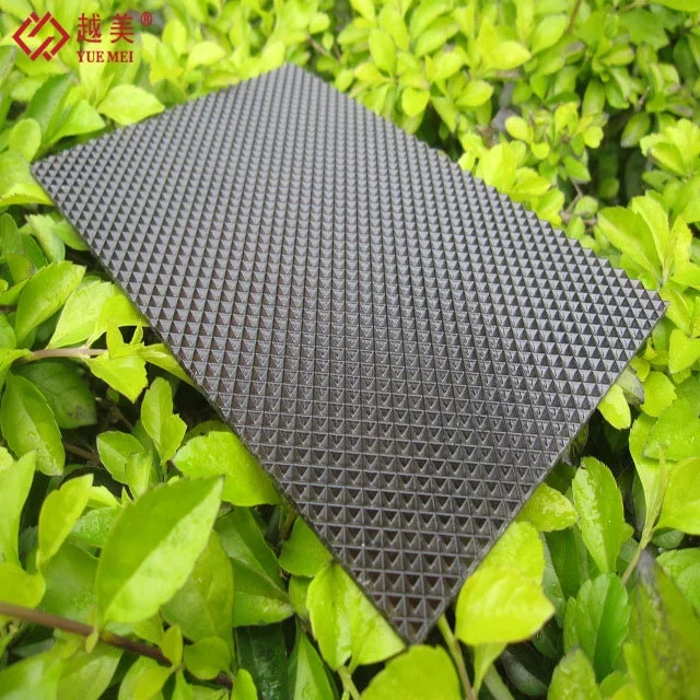 3mm Prism Polycarbonate Color Embossed Solid Wall and Stadium Roofing Sheet