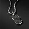 Silver-Black CZ
