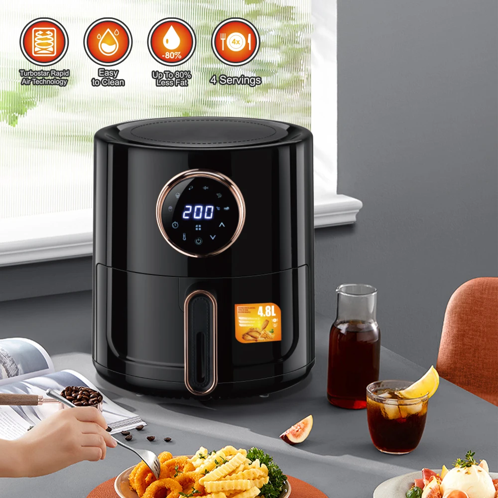 Millet Youping 7L Multifunctional Air Fryer Household Small Large Capacity  Intelligent Heat Insulation and Iron-proof 220V