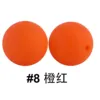 8# สีส้มแดง