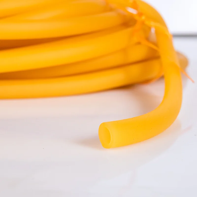 Elastique musculation,Fronde en Latex naturel, Tube en caoutchouc de 1M pour le tir en plein air