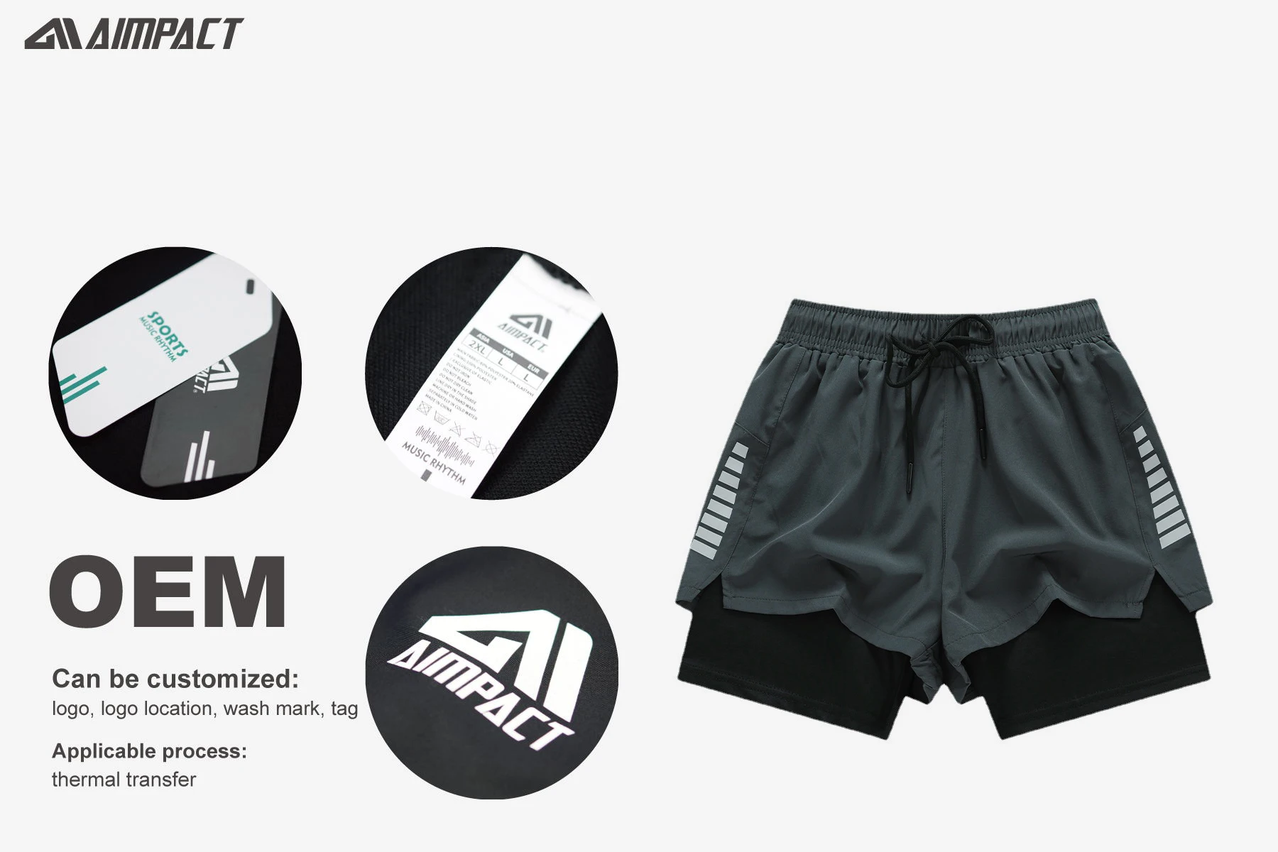 Gym Sh Men 90 Polyester 10 Spandex Compression 5 Inch Quick Dry With Liner Training Running Short 2 in 1 Mens Gym750_voghion.com
