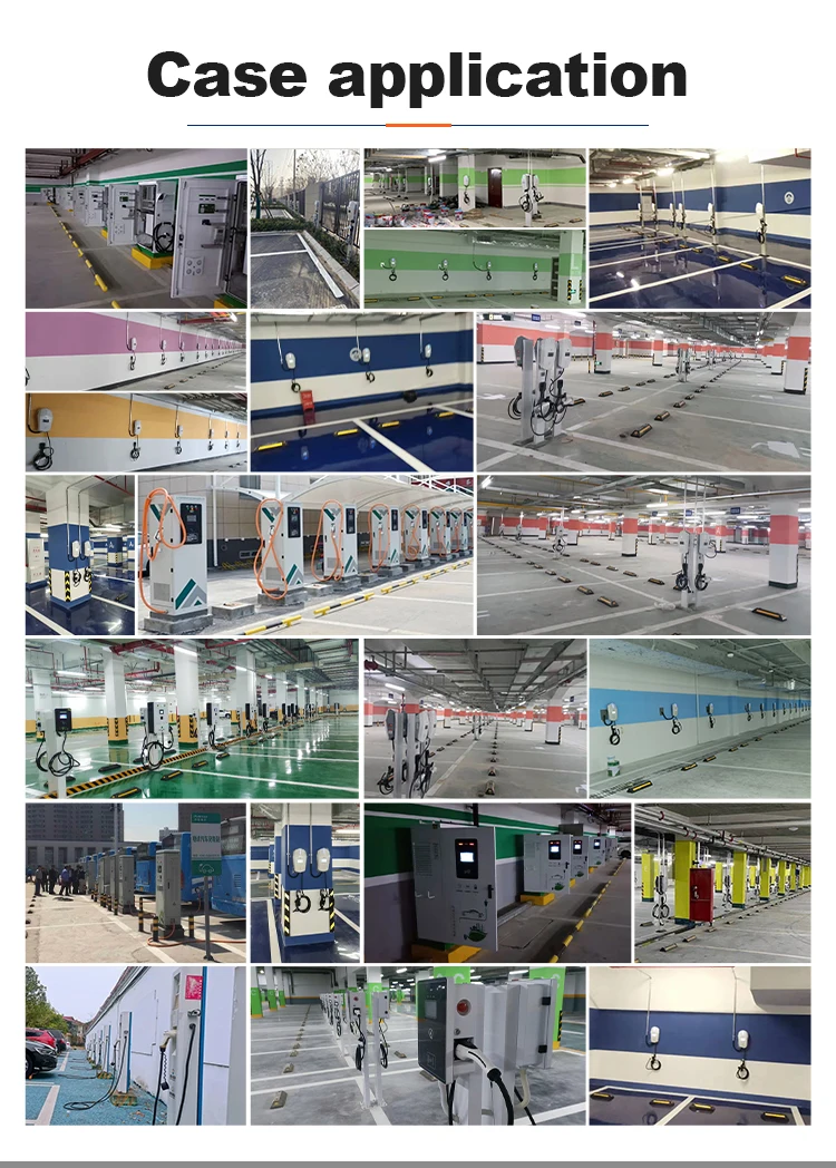 EV charger manufacturers 30kw To 600kw EV DC charging pile electric vehicle car charging station details