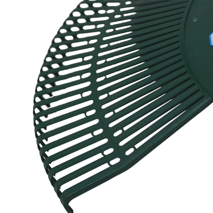 Грабли для лужайки садовые грабли с легкой стальной ручкой 48 дюймов прочная пластиковая головка 26 зубьев