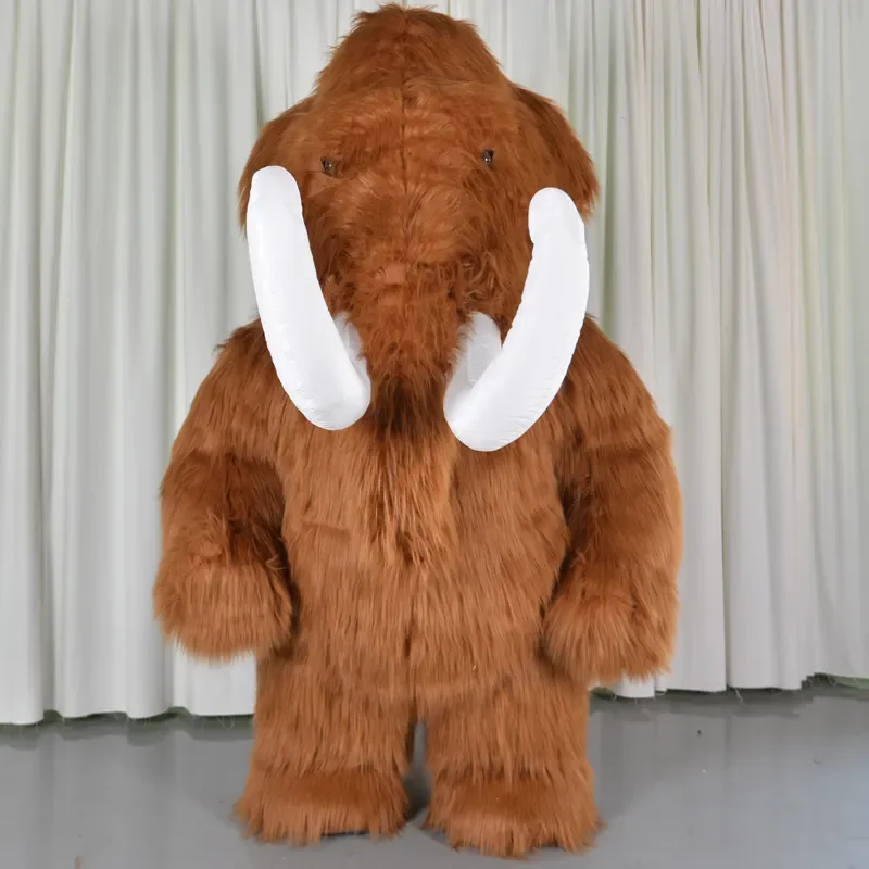 Funtoysインフレータブルぬいぐるみマンモスマスコットコスチューム