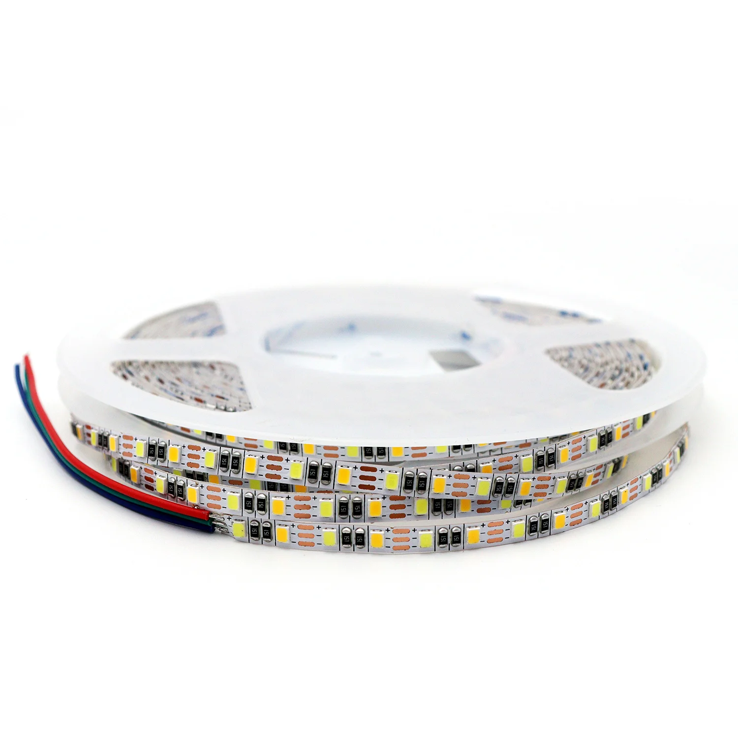 2835 Dual Color LED Strip Light 5V 5mm 120LEDs/m 5M CE RoHS Compliant SMD 2835 Flex LED Strips for Landscape IP20 Not Waterproof