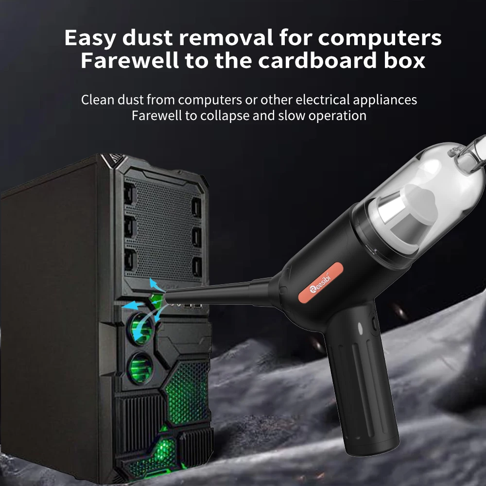 Автомобильный пылесос ручной высокого давления