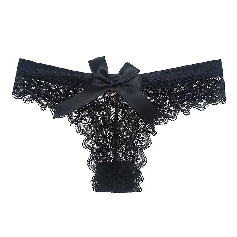 DS- A0067 Hot Sales New Arrival Women's Underwear Lace Sexy One Pieces V-string Briefs P aperçu 6