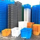 Box Plastic Plastic Box Crates Vegetable Box Plastic Crate Stackable Storage Plastic Turnover Crate