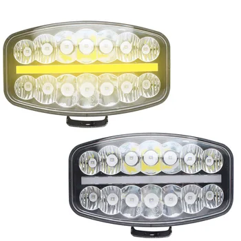 High brightness 80W LED driving/fog lights 9 inch oval work light for truck off road Lamp