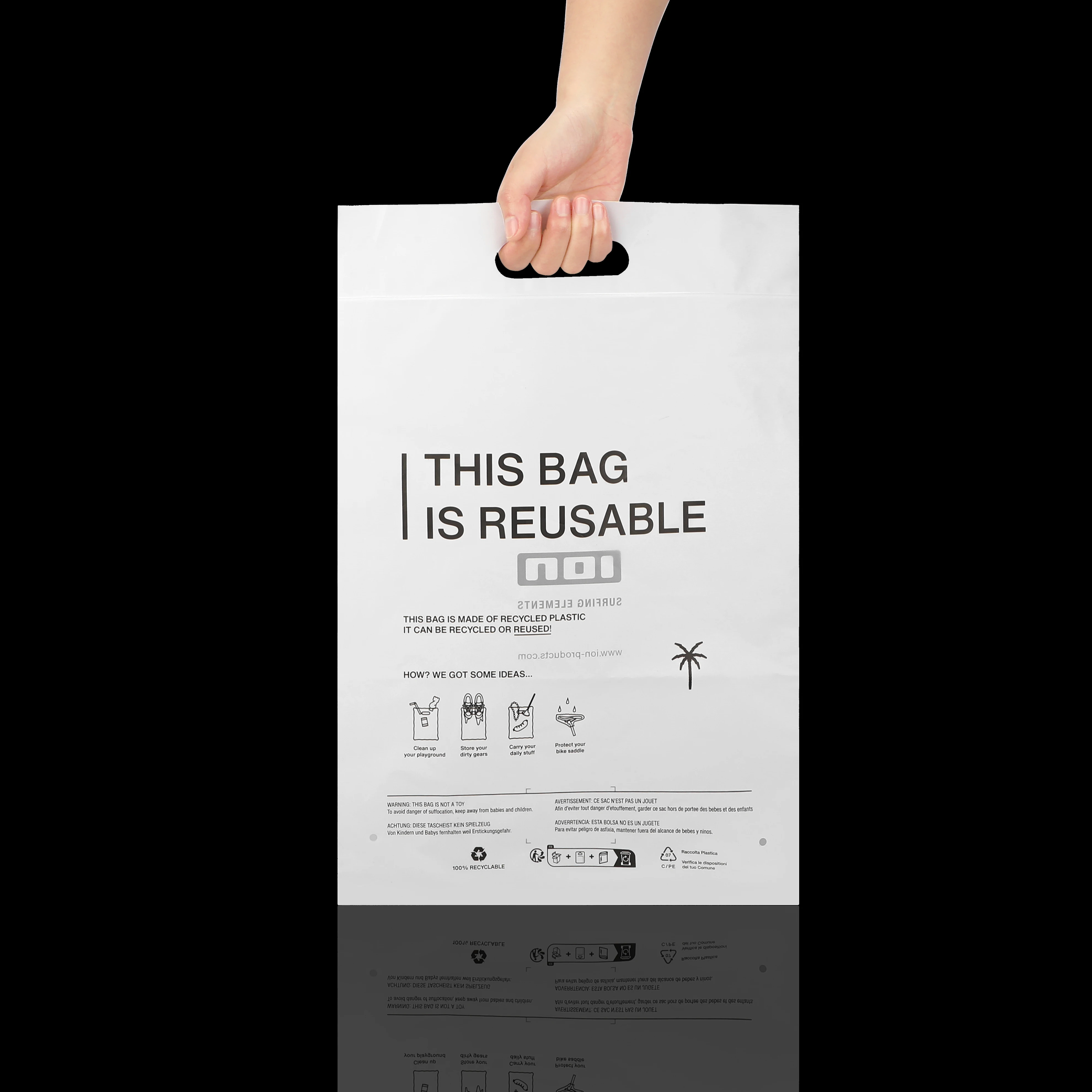 Premium Quality Biodegradable Plastic Shopping Bags Pbat Pla Cornstarch Compostable Bag Customized Packaging Die Cut Bags