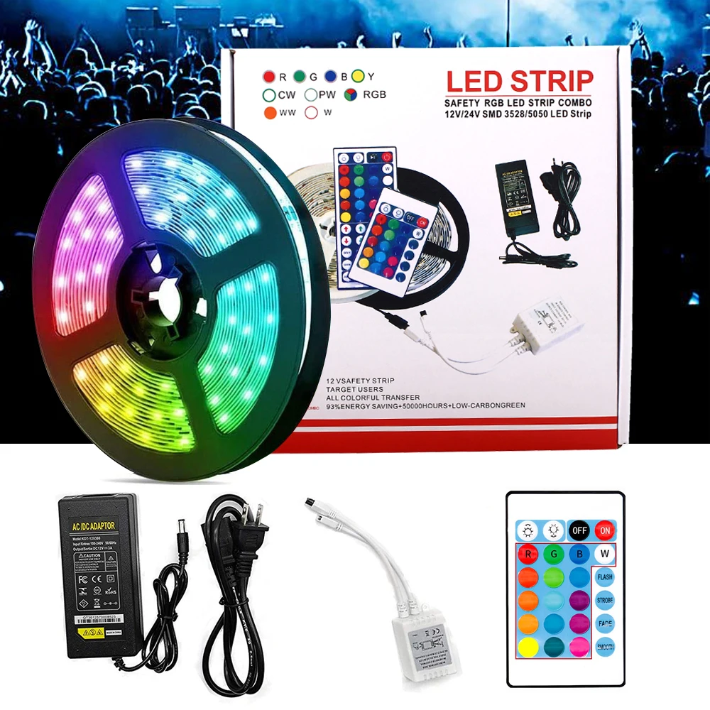 Led Strip Lights Smd 5050 Snake Lucse Flexible Waterproof Led Strip ...