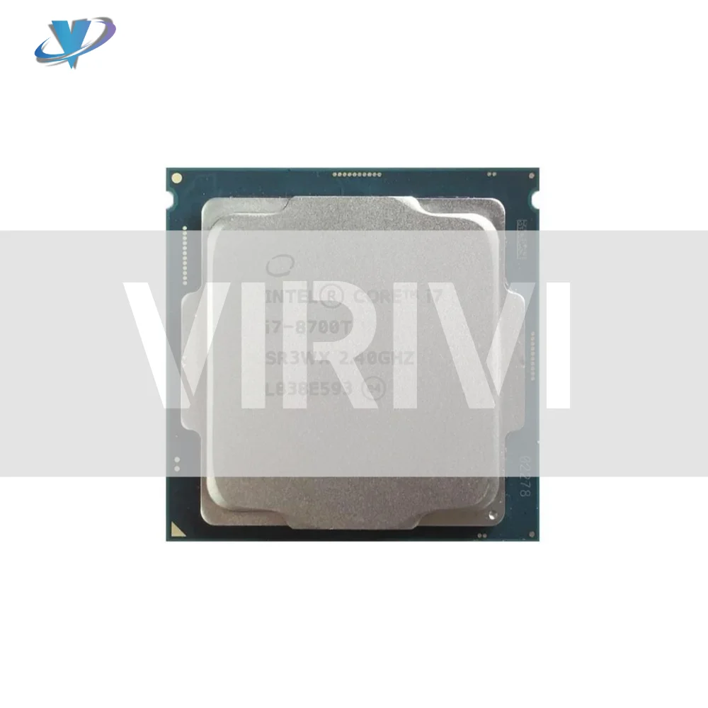 CPU Intel Core i7-8700T CPU I7-8700T 6 Cores 2.4GHz 12MB Cache 35W TDP LGA1151 Socket 64-Bit