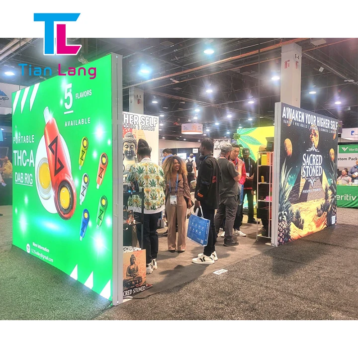 TianLang Mostra Comercial Publicitat Caixes de Llum Pizza Publicitat Caixa de Llum amb TV i Sala d'Emmagatzematge Seg Caixa de Llum Exposició