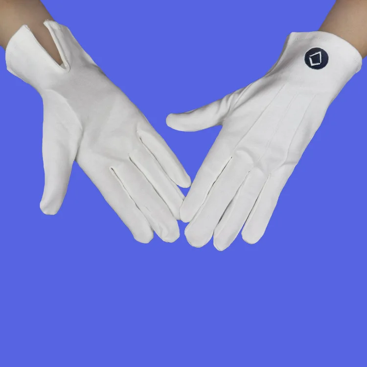 Shriner White Gloves 