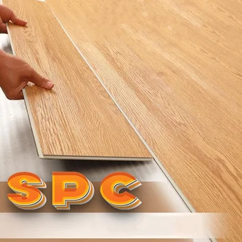 Fireproof SPC Vinyl Plank Click Lock Flooring Indoor Waterproof Wood Plastic lvp lvt spc pvc Vinyl Flooring Tiles