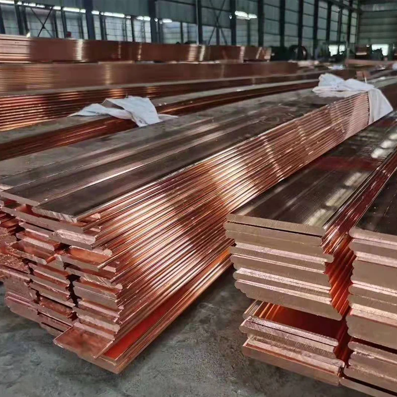 Factory Wholesale Best Price Copper Flat Bar Copper Busbar  Copper Rod Fast Delivery supplier
