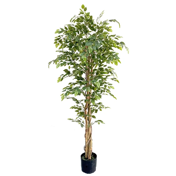 Custom 200cm Artificial Ficus Tree Bonsai Faux Ficus Tree Plant