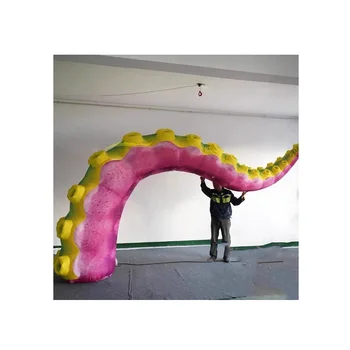 Top Customized Advertising Inflatable Halloween Octopus Tentacles Led Lighted Tentacles For Festival Street Art Decoration