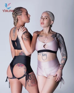 Private Label Clothing Pole Dance Wear Training Dancewear Custom Design Sexy Pole Wear