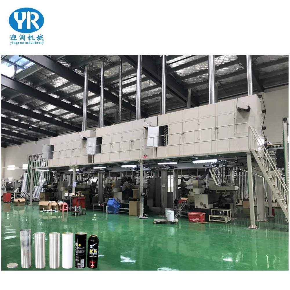 High Speed Production Line for Aluminum Aerosol Cans Making Machines