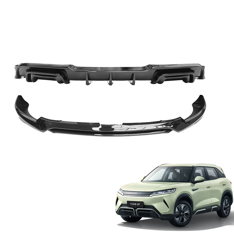 Bodykit for BYD Yuan UP Atto 2 Body Kit PP Material Front Bumper Lip Front Shovel Rear Tail Bumper EV Car Accessories