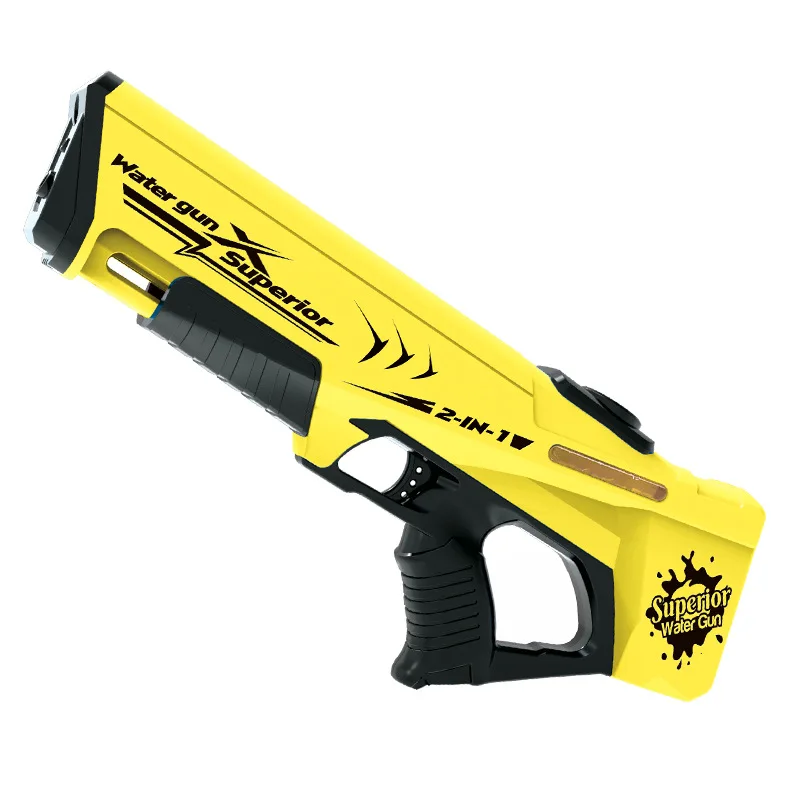 Hot Selling 2 in 1 Automatic Continuous Burst Electric Water Gun Outdoor Summer Funny Toys for Kids