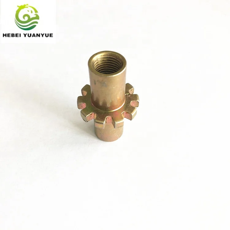 Custom Iron Cold Heading Fasteners with Zinc Plated Tooth Shape Nut Fastener Nut Surface Treatment