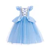 Vestido de princesa azul