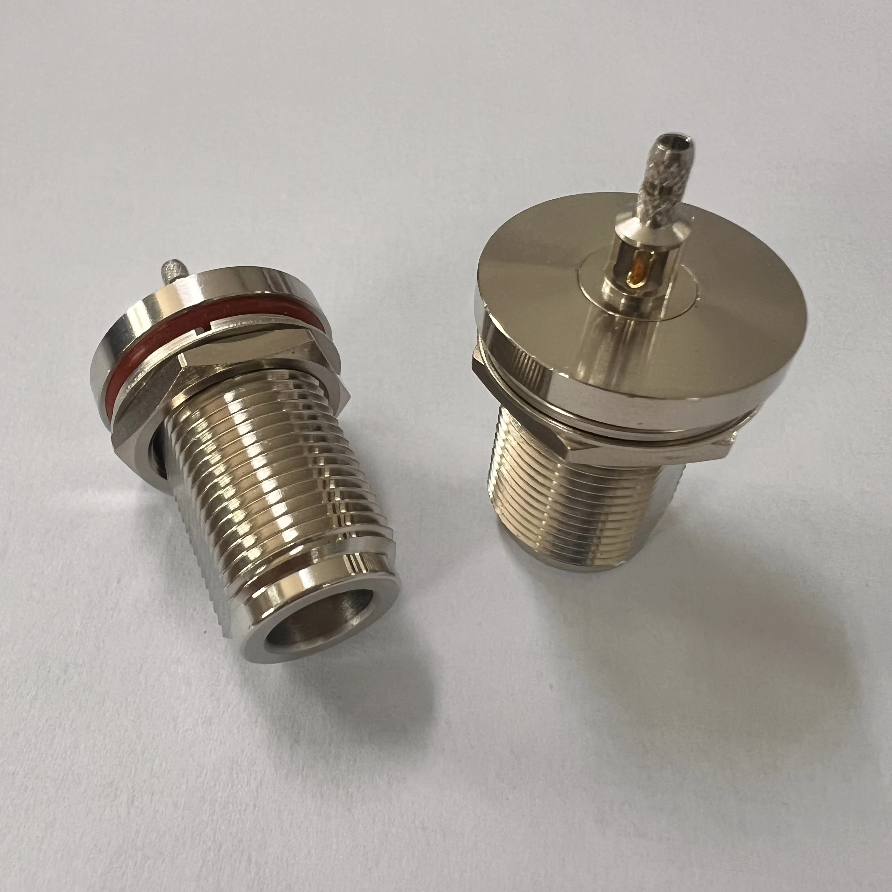 product rf connector n c ky15 24 teeth n female crimp rg316 cable connector rf-1