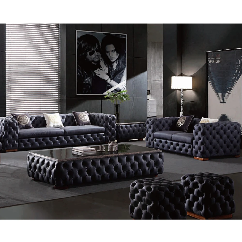 Modern Home Furniture Leather Sofa Set