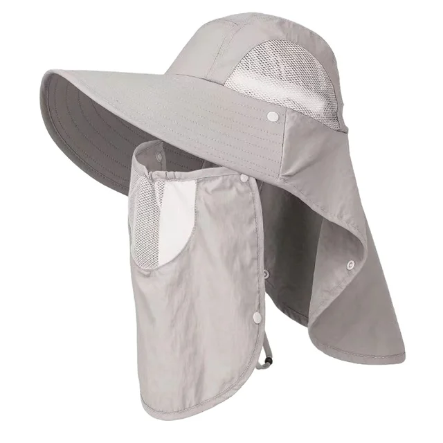 Factory price outdoor Breathable customized logo Sunscreen sunshade Fishing Bucket Hat