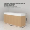 Wooden Cashier Counter with Marble Top / Price per Meter
