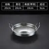 20cm deep double-handled longevity pot (silver)