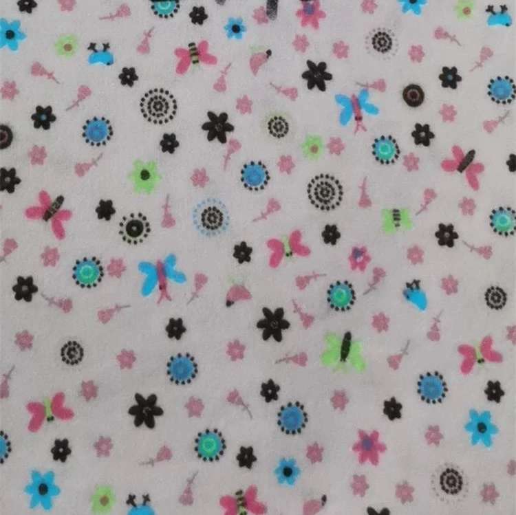 Готовая к отправке детская Фланелевая пижама с принтом ткань и текстиль