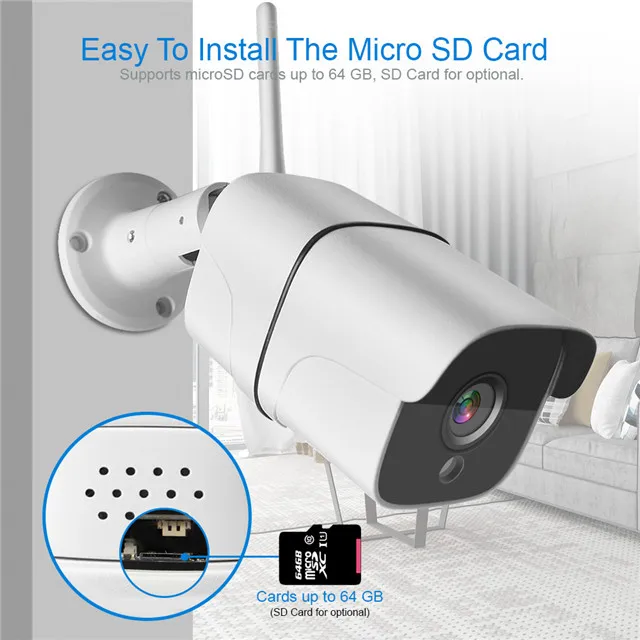 
Беспроводная инфракрасная система видеонаблюдения PTZ для профессиональной фотосъемки, наружная цилиндрическая камера безопасности для дома и магазина 