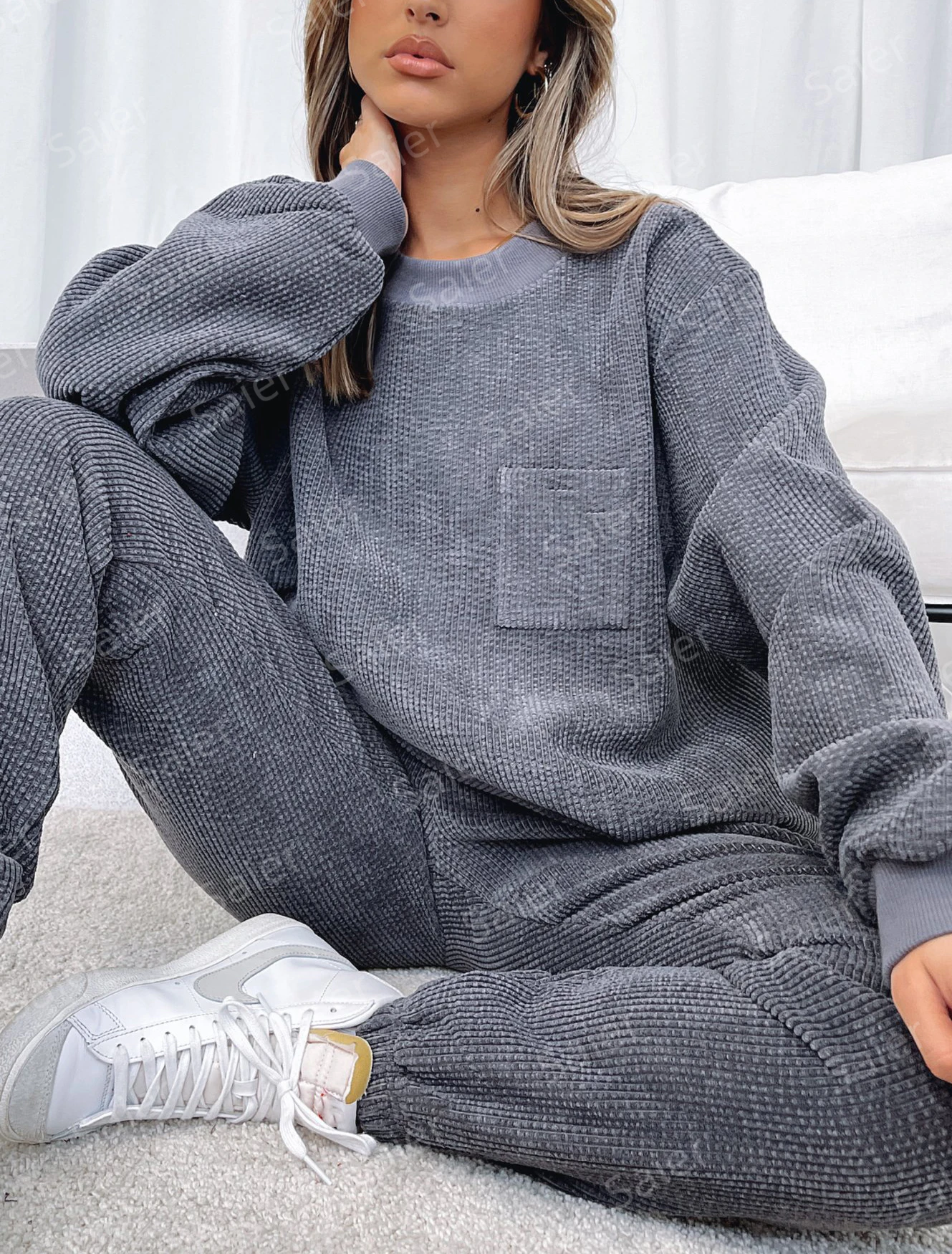 2023 Fall Winter Clothes For Women Causal Comfy Cotton Thick Hoodie And