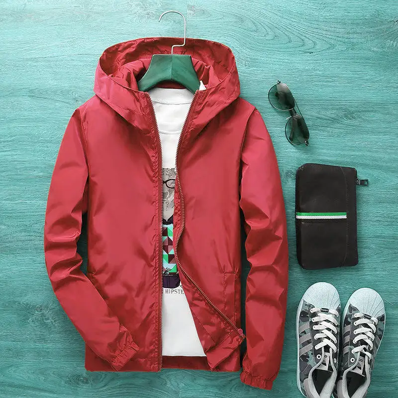 Wholesale Best Price Waterproof Outdoor Jacket Ropa De Abrigo Impermeable Solid Color Me aperçu 8