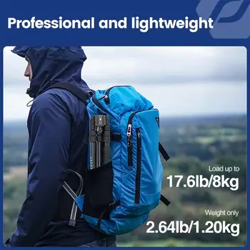 Fotopro Tripod for Camera Camcorder Compact Travel Tripod Stand Aluminum Tripod and Monopod for DSLR Camera detail image