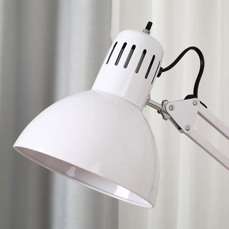 Table Lamp Led Night Light Desk Lights Home Decoration for Home Bedroom Bedside AC Metal Iron E27 Lamp with Clip