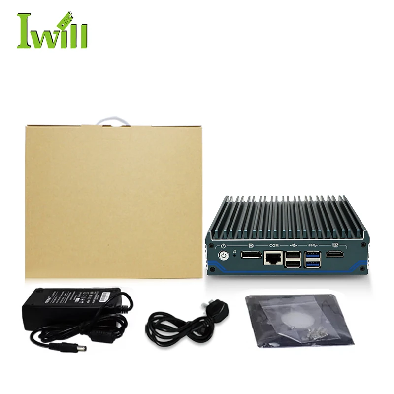 X86 Computer with 4 Nics - Fanless Firewall N100 Quad Core