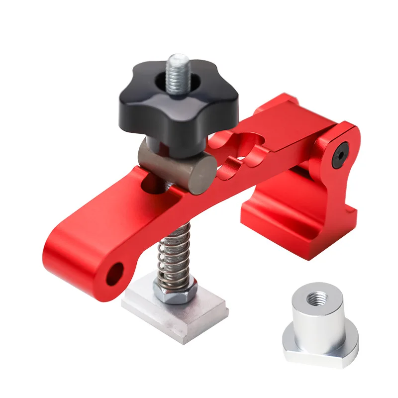 TEBAK W-26 T гусеницы деревообрабатывающие регулируемые по высоте алюминиевые зажимы для быстрого зажима