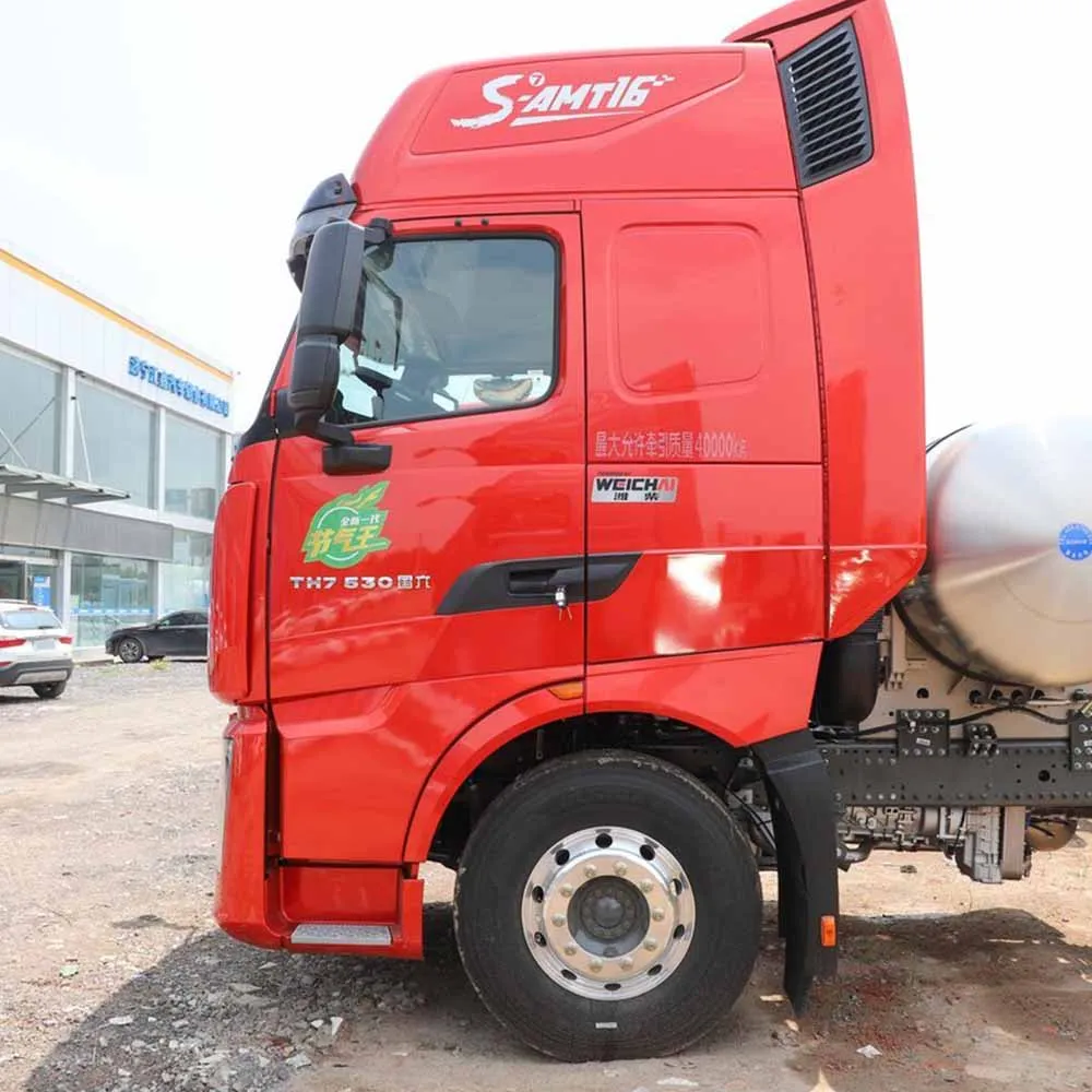 2025 Hot Selling Diesel Tractor Truck 6x4 Drive Wheel Howo TH7 440 HP NEW Tractor Truck Price supplier