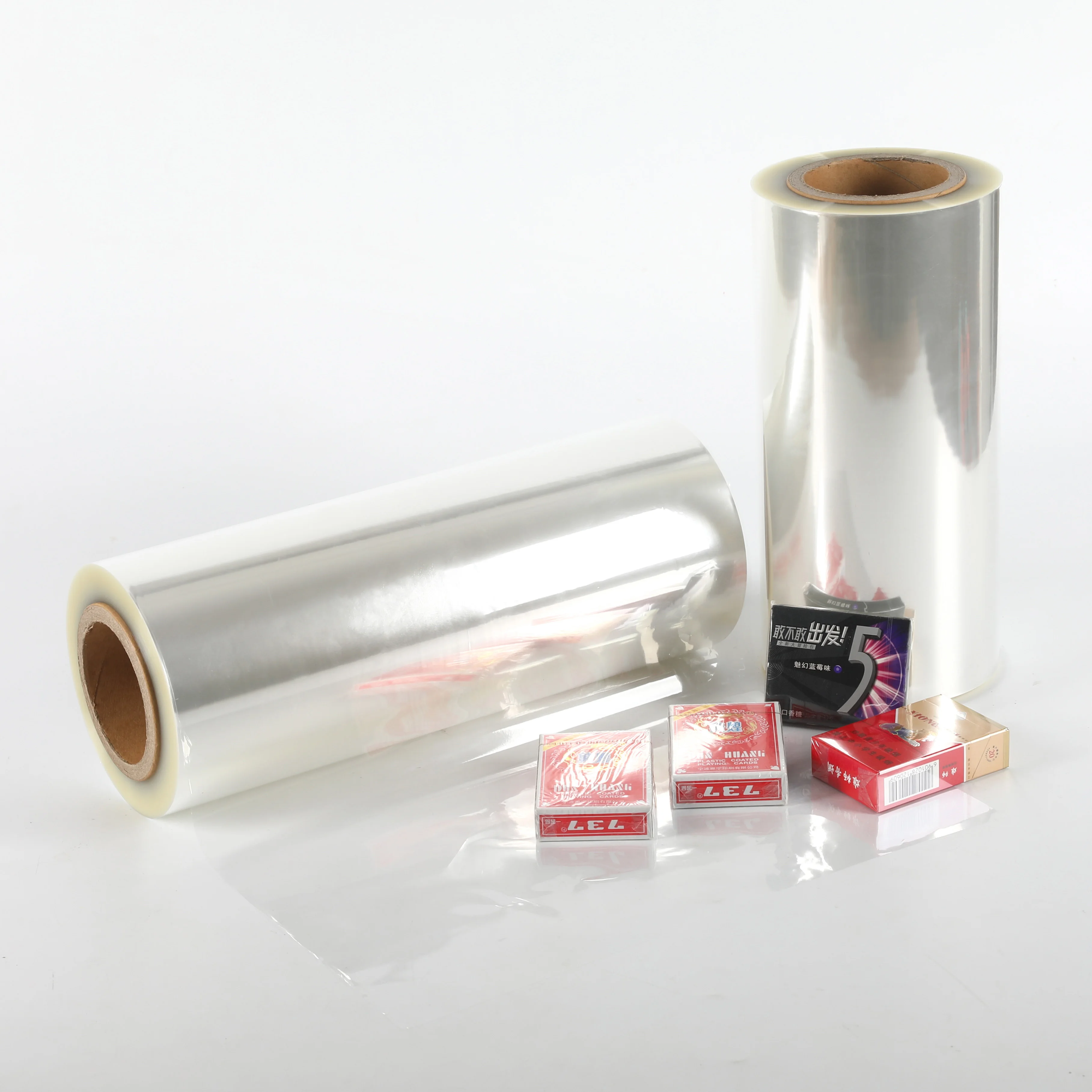 bopp cigarette tobacco film BOPP Cigarette Packaging Heat Sealing Film Shrinkage Heat Sealing BOPP Film for Pack Wrapping Asia Pacific Industry Group Co.,