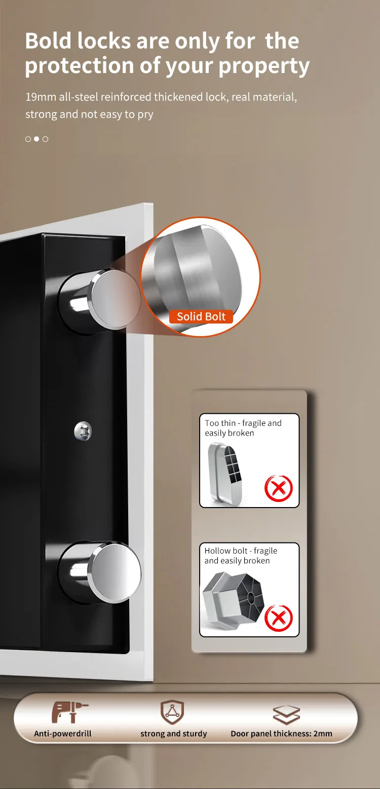 CEQSAFE High Quality Metal Electronic Code Key Mini Safe Money Box details