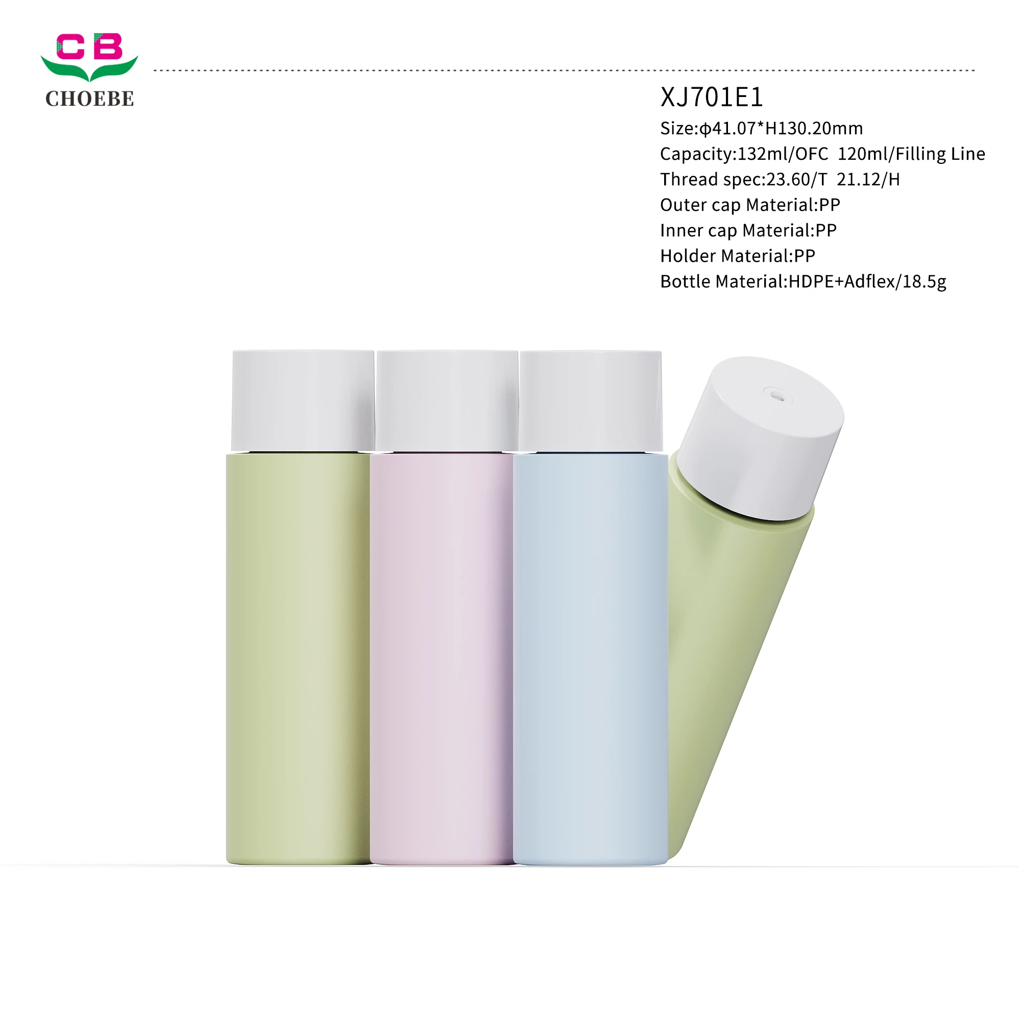 90ml 150ml 250ml 300ml Hdpe Bottle Shower Gel Body Wash Shampoo Packaging Bottles with Center Dispensing Twist Cap